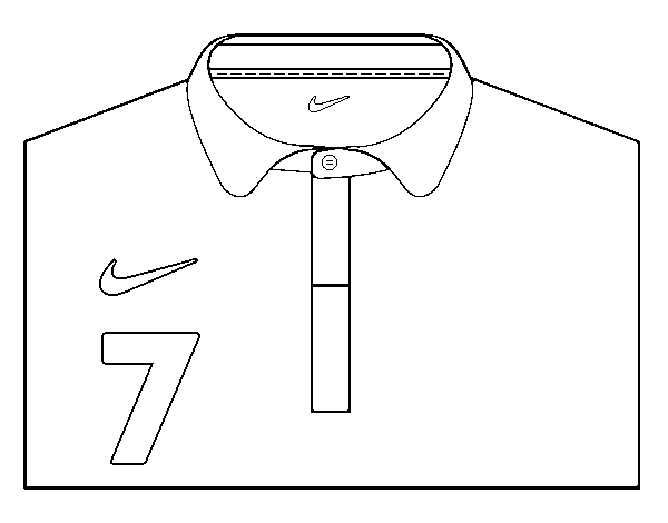 camisetas de futbol para dibujar