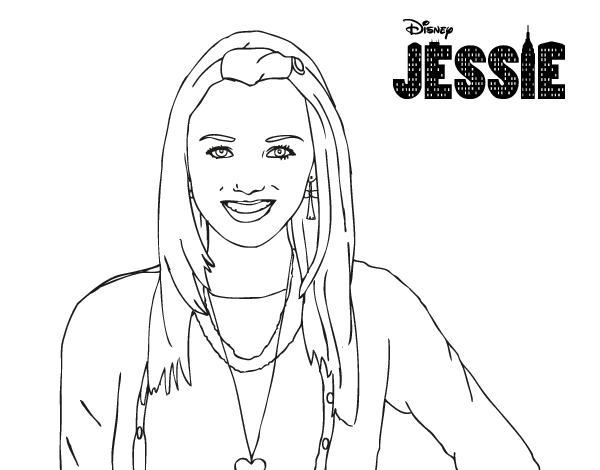 Dibujo de Jessie - Emma Ross para Colorear - Dibujos.net