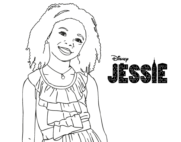 Dibujo de Jessie - Zuri Ross para Colorear - Dibujos.net