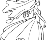 Dibujo De Vestido De Boda Elegante Para Colorear Dibujos Net