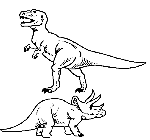 Como dibujar un tiranosaurio rex facil - Imagui