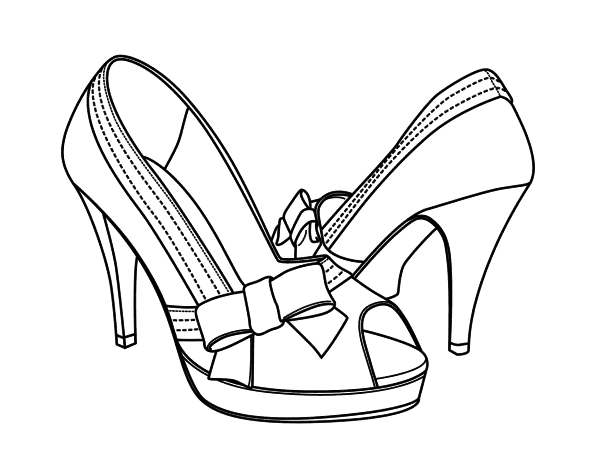 Featured image of post Dibujo Zapatillas Para Colorear Dentro de nuestra web te vamos a ir mostrando distintos tutoriales para