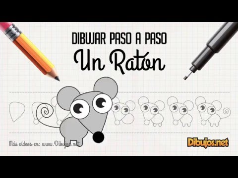 Vídeo de Cómo dibujar un ratón fácil