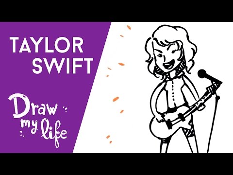  Vídeo de La biografía de Taylor Swift en dibujos